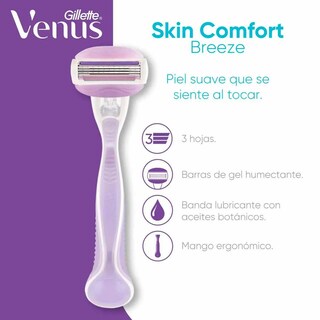 Foto 2 | Rastrillo Gillette Venus Skin Comfort 1 Unidad