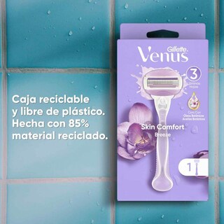 Foto 3 | Rastrillo Gillette Venus Skin Comfort 1 Unidad
