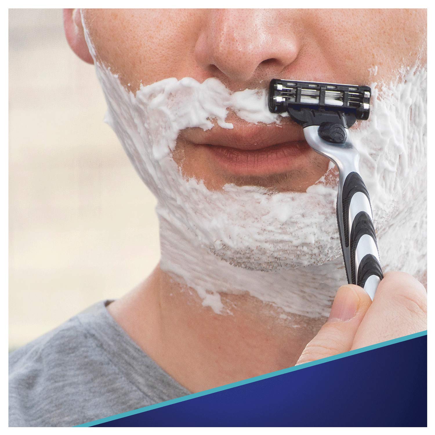 Foto 6 | Cuchillas De Afeitar Gillette Mach3 Para Hombre, 12 Piezas - Venta Internacional.