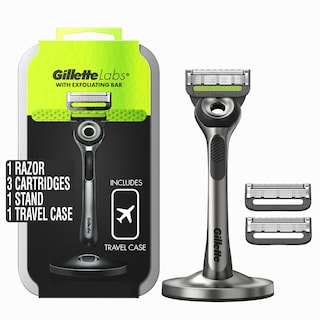 Foto 1 | Kit De Afeitado Gillette Labs Con Barra Exfoliante Para Hombres - Venta Internacional.