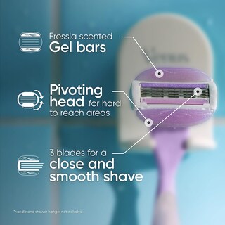 Foto 2 | Recambios Para Cuchillas De Afeitar Gillette Venus Comfortglide, Paquete De 6 - Venta Internacional.