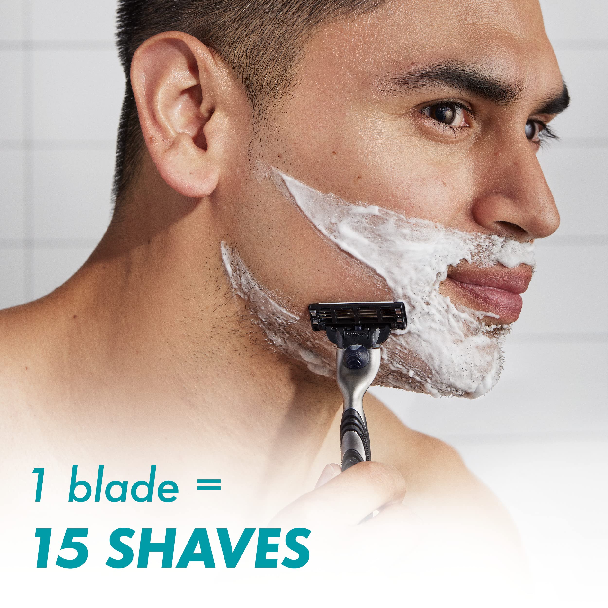 Foto 5 pulgar | Recambios Para Cuchillas De Afeitar Gillette Mach3 Para Hombre, 10 Unidades - Venta Internacional.
