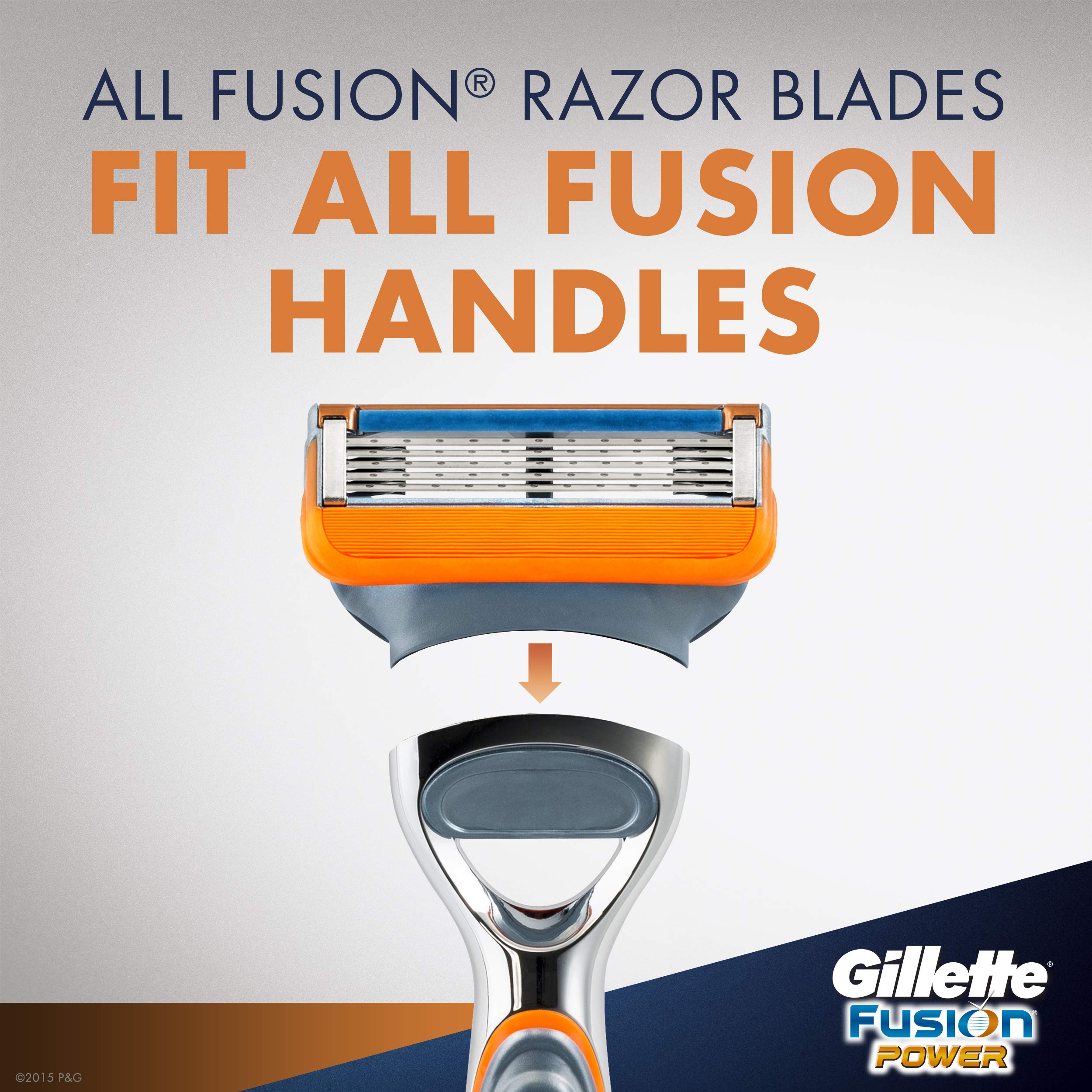 Foto 4 pulgar | Recambios Para Cuchillas De Afeitar Gillette Fusion Power Para Hombre, 8 Unidades - Venta Internacional.