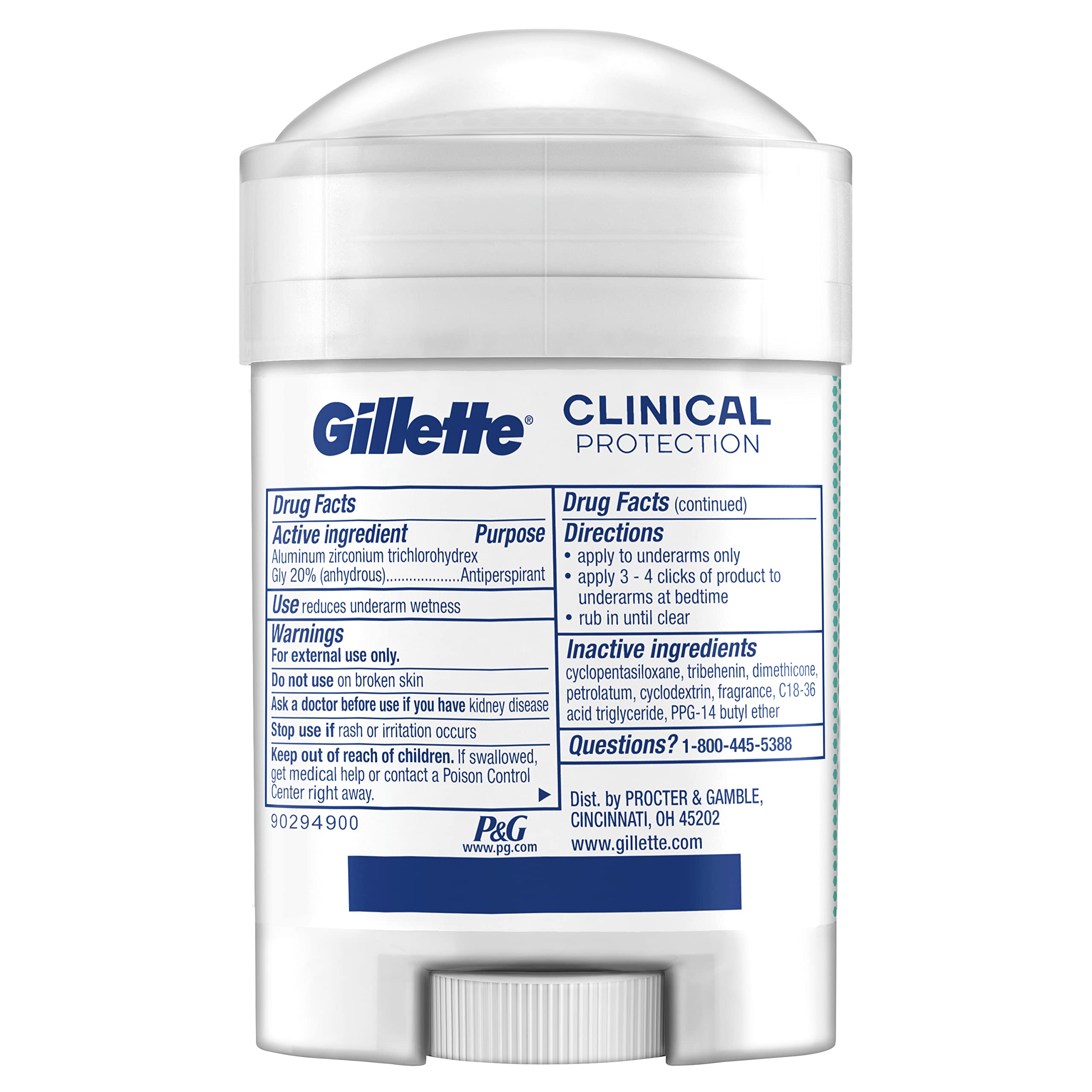 Foto 8 pulgar | Desodorante Antitranspirante Gillette Clinical Men 50 Ml (paquete De 3) - Venta Internacional.