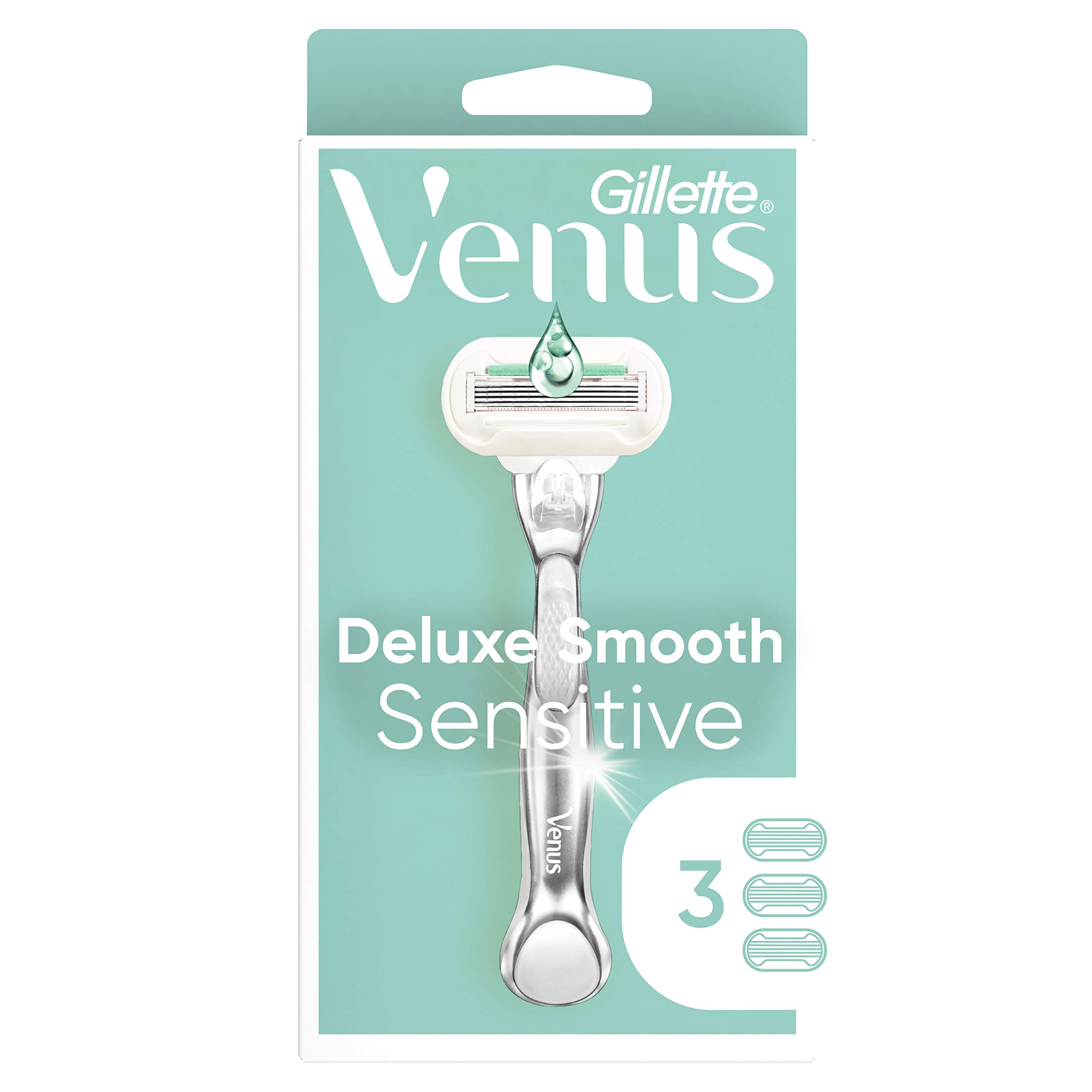 Foto 2 pulgar | 3 Recambios Para Razor Gillette Venus Deluxe Smooth Sensitive - Venta Internacional.