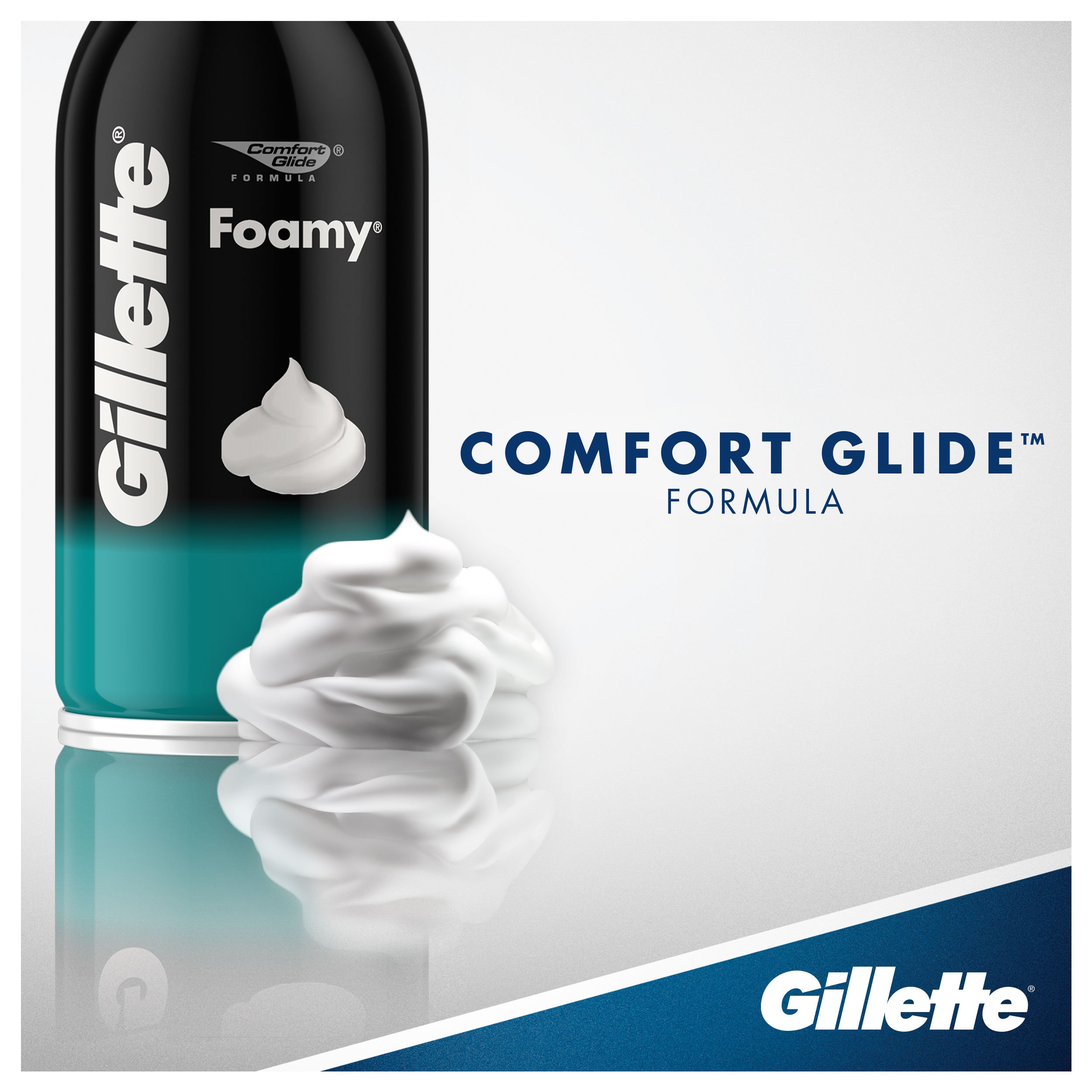 Foto 4 pulgar | Crema De Afeitar Gillette Foamy Sensitive Skin 325 Ml (paquete De 12) - Venta Internacional.