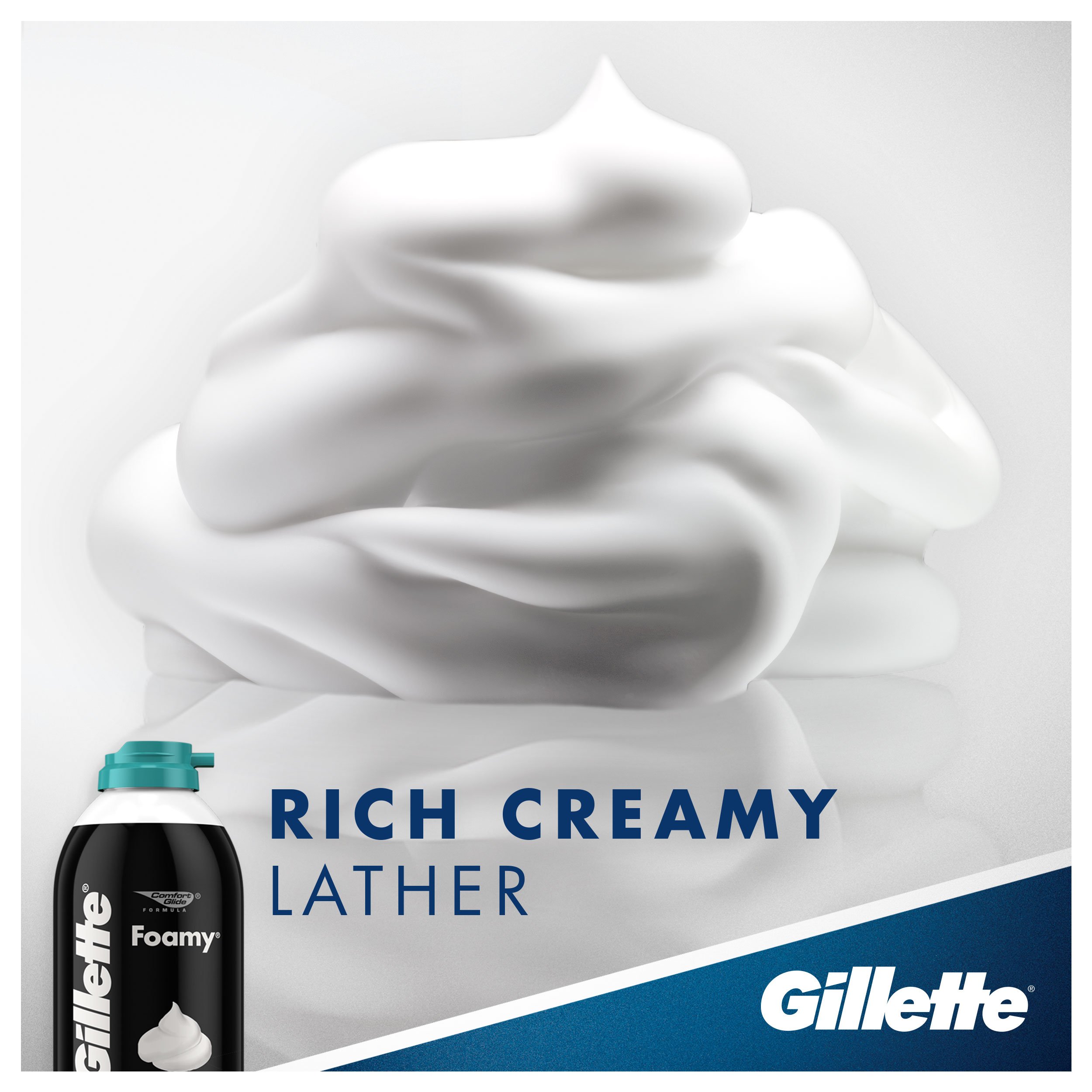 Foto 6 pulgar | Crema De Afeitar Gillette Foamy Sensitive Skin 325 Ml (paquete De 12) - Venta Internacional.