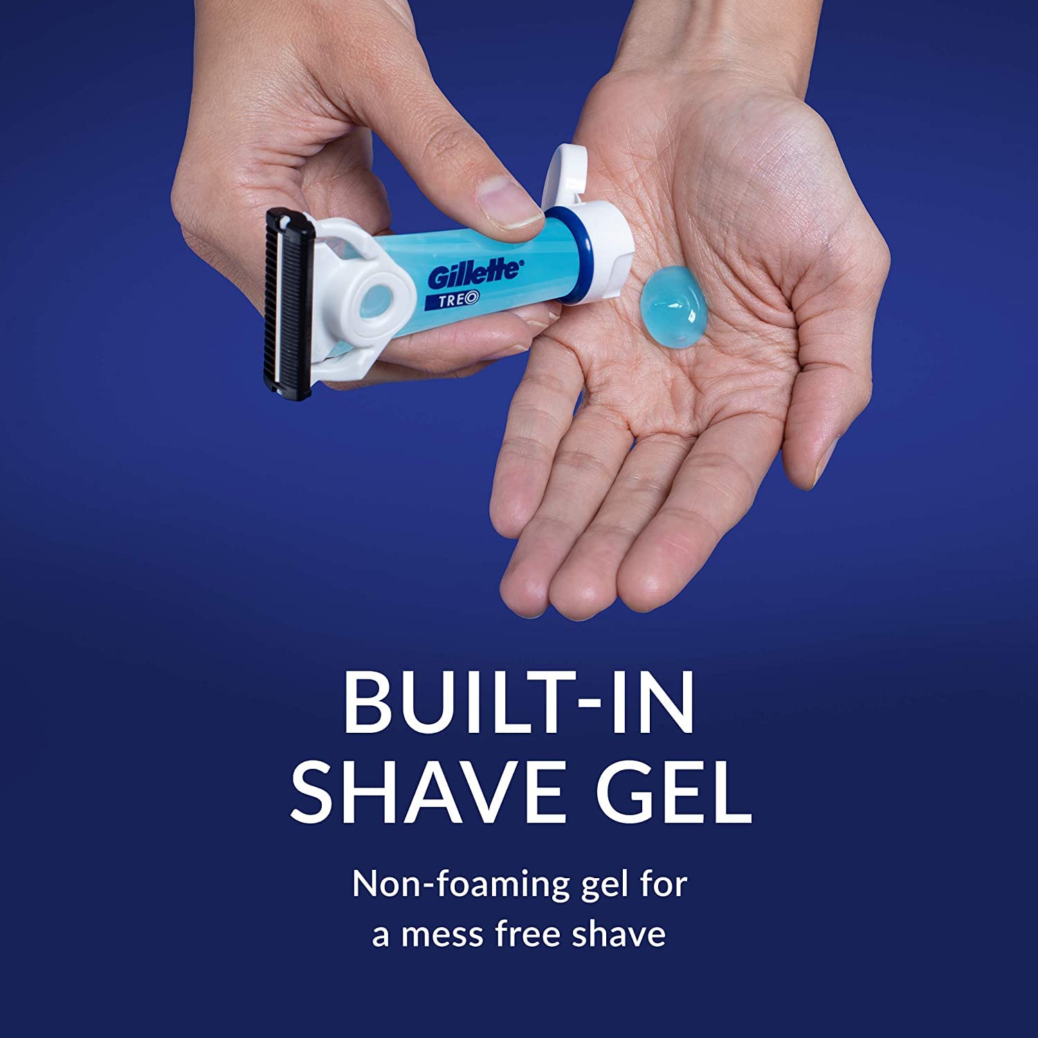 Foto 6 | Maquinilla De Afeitar Desechable Gillette Treo Con Gel De Afeitar Incorporado, Paquete De 30 - Venta Internacional.