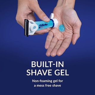 Foto 6 | Maquinilla De Afeitar Desechable Gillette Treo Con Gel De Afeitar Incorporado, Paquete De 30 - Venta Internacional.