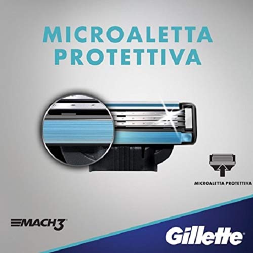 Foto 5 pulgar | Navajas Gillette Mach 3, Paquete De 8 Unidades, Para Hombre - Venta Internacional.