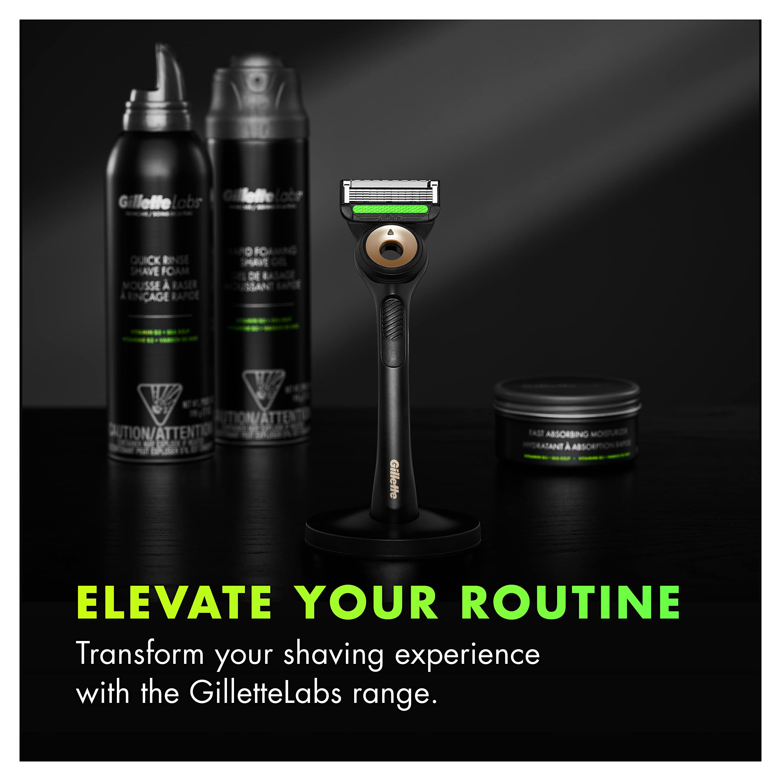 Foto 5 | Kit De Afeitado Razor Gillette Labs Con Barra Exfoliante Para Hombres - Venta Internacional.