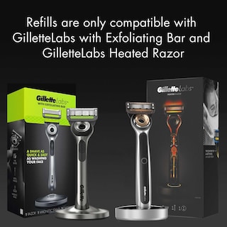 Foto 3 | Recambios Para Cuchillas De Afeitar Gillette Labs, 9 Recambios Para Hombre - Venta Internacional.