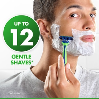Foto 3 | Maquinilla De Afeitar Desechable Gillette Sensor3 Sensitive Para Hombre X12 - Venta Internacional.