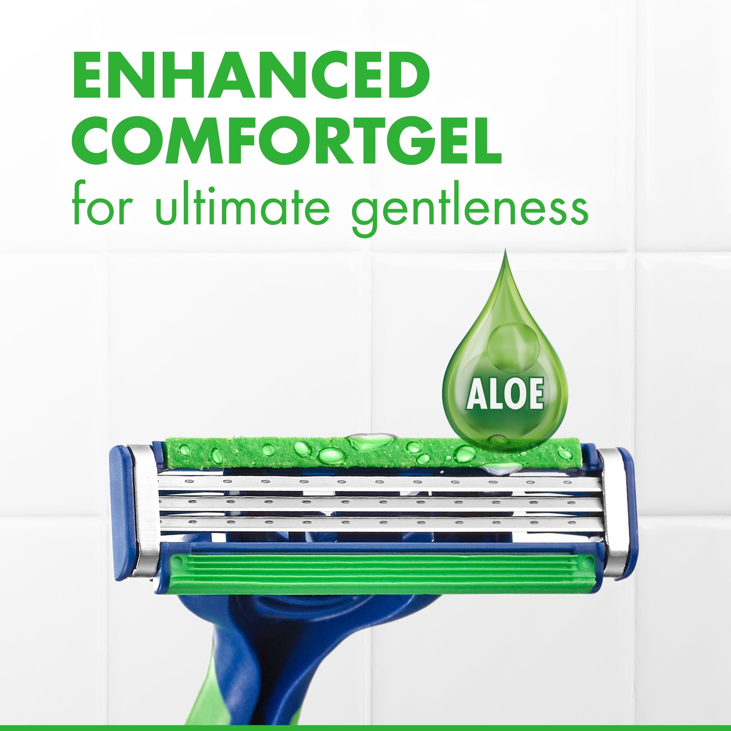 Foto 4 | Maquinilla De Afeitar Desechable Gillette Sensor3 Sensitive Para Hombre X12 - Venta Internacional.