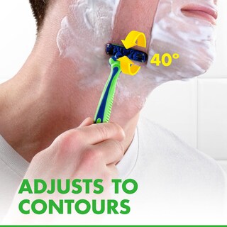 Foto 5 | Maquinilla De Afeitar Desechable Gillette Sensor3 Sensitive Para Hombre X12 - Venta Internacional.