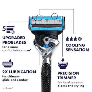 Foto 2 | Recambios Para Cuchillas De Afeitar Gillette 4 Proglide Chill 4 Proglide - Venta Internacional.
