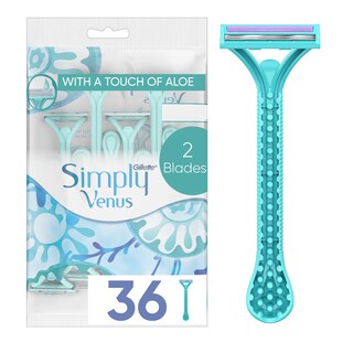 Foto 1 | Maquinillas De Afeitar Desechables Gillette Simply Venus 2 Para Mujer, 36 Unidades - Venta Internacional.