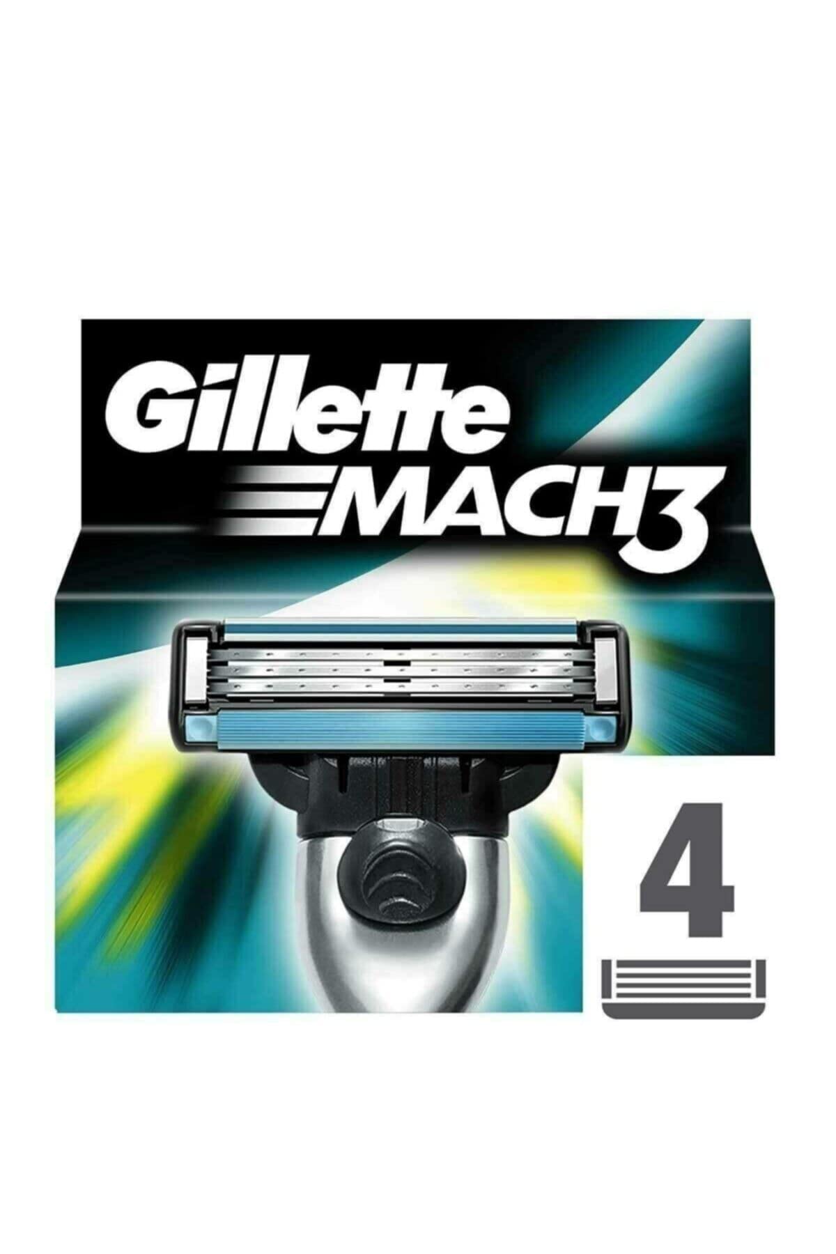 Foto 2 pulgar | Cartucho Gillette Mach-3, Paquete De 4 - Venta Internacional.