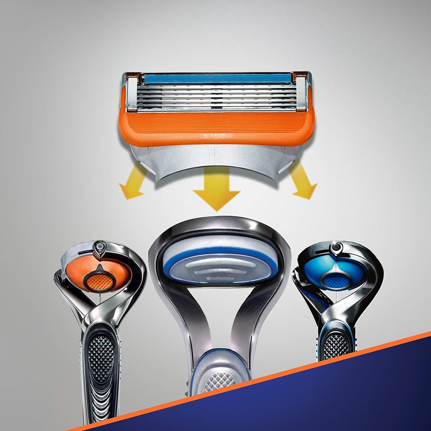 Foto 4 pulgar | Cartuchos Gillette Fusion 5 Power 8 Unidades - Venta Internacional