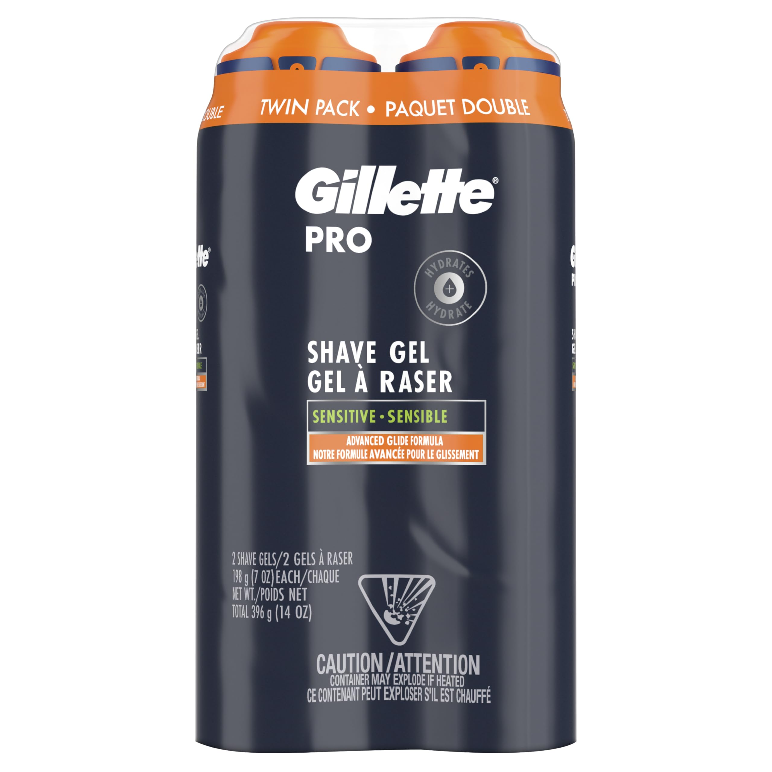 Foto 7 pulgar | Gel De Afeitar Gillette Pro Proglide Sensitive 2 En 1 Para Hombres 414 Ml - Venta Internacional.