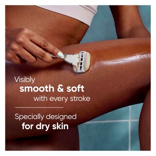 Foto 3 | Razor Venus Moistureglide Para Mujer Con 2 Recambios Y Soporte - Venta Internacional.