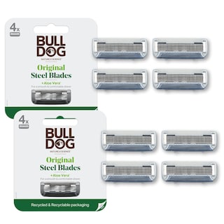Foto 1 | Recambios De Cuchillas De Afeitar Bulldog Original Para Hombre, 8 Unidades - Venta Internacional.