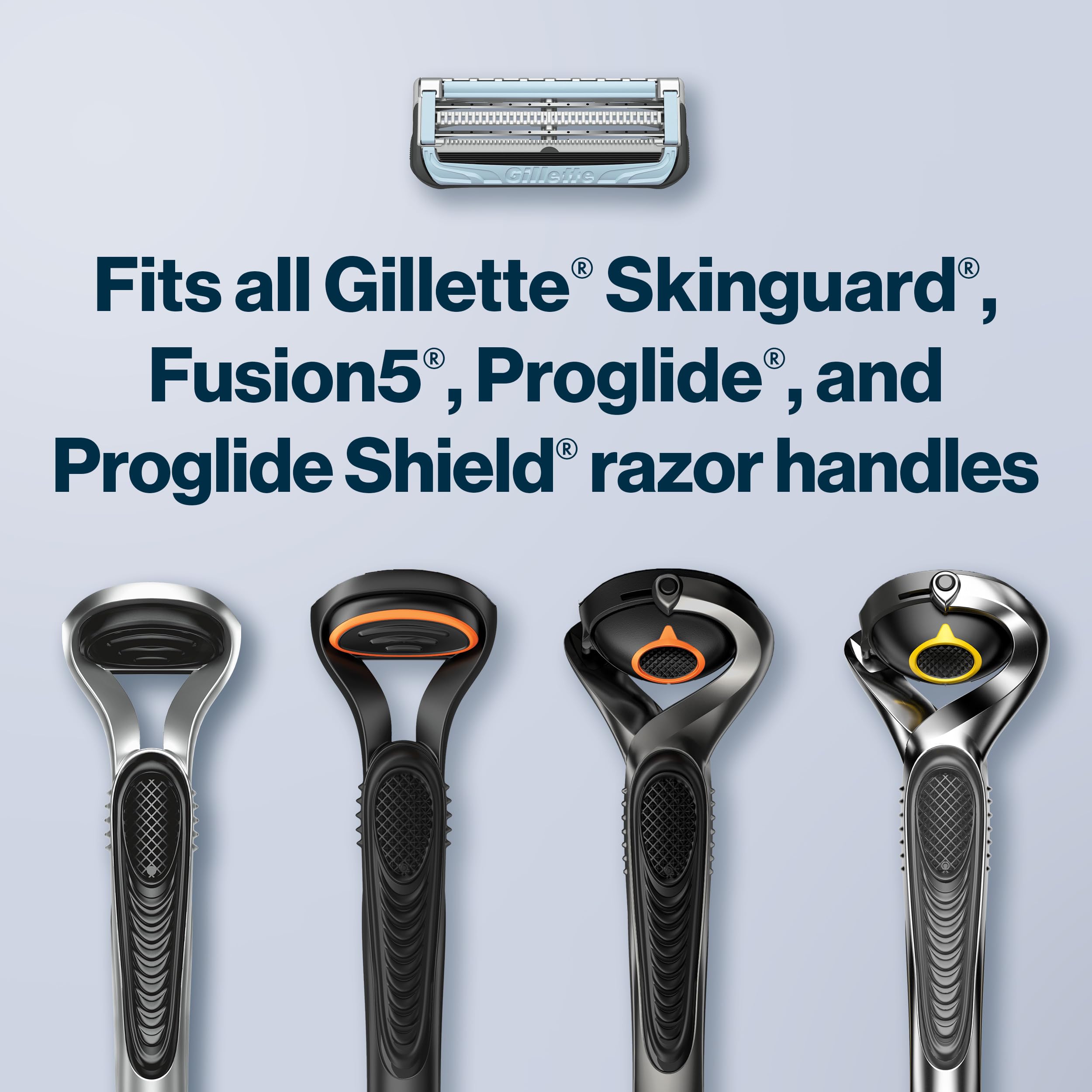 Foto 7 pulgar | Recambios De 4 Cuchillas Razor Blades Gillette Skinguard Para Hombre - Venta Internacional.