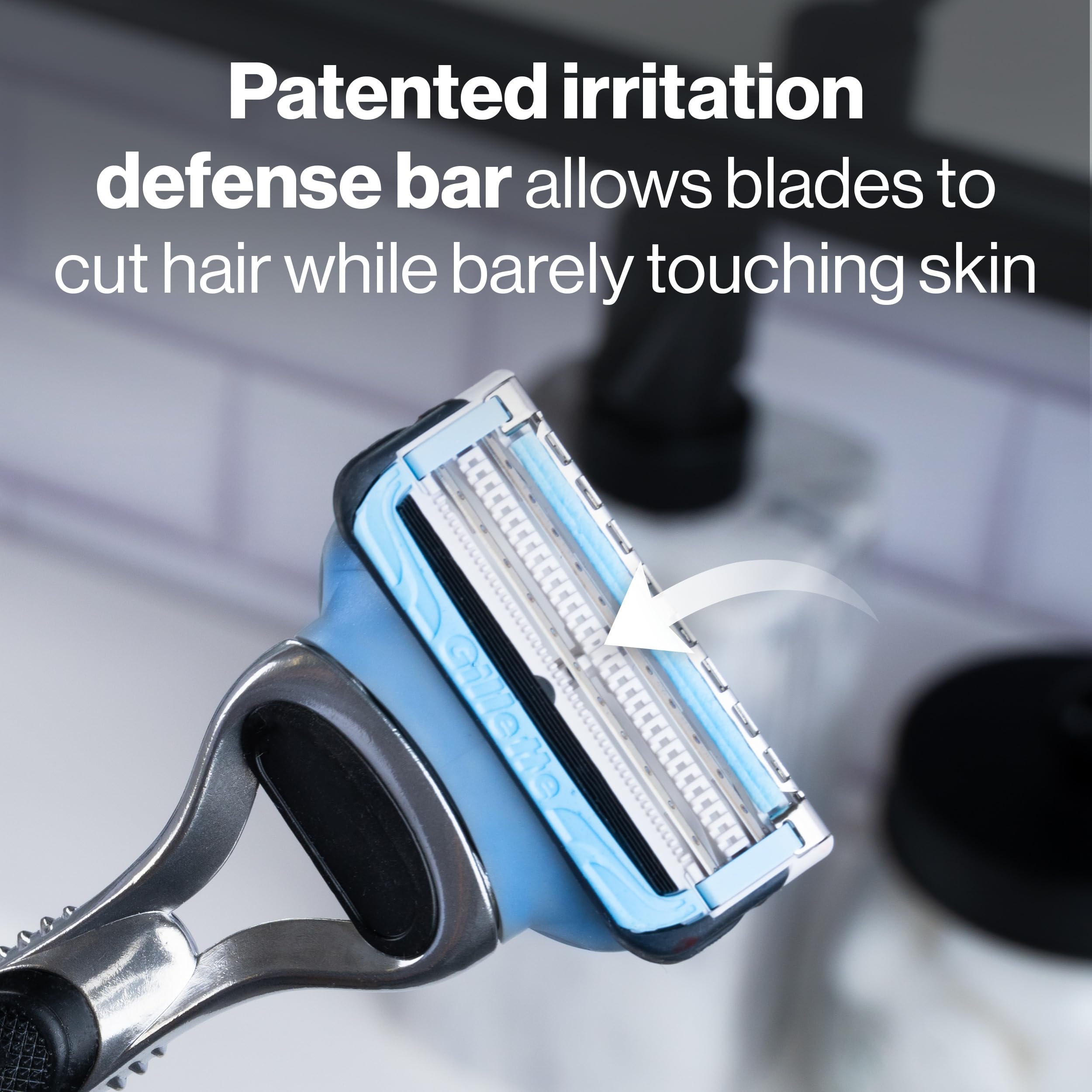 Foto 2 | Recambios Razors Gillette Skinguard 1 Razor 4 Blade Para Hombre - Venta Internacional.