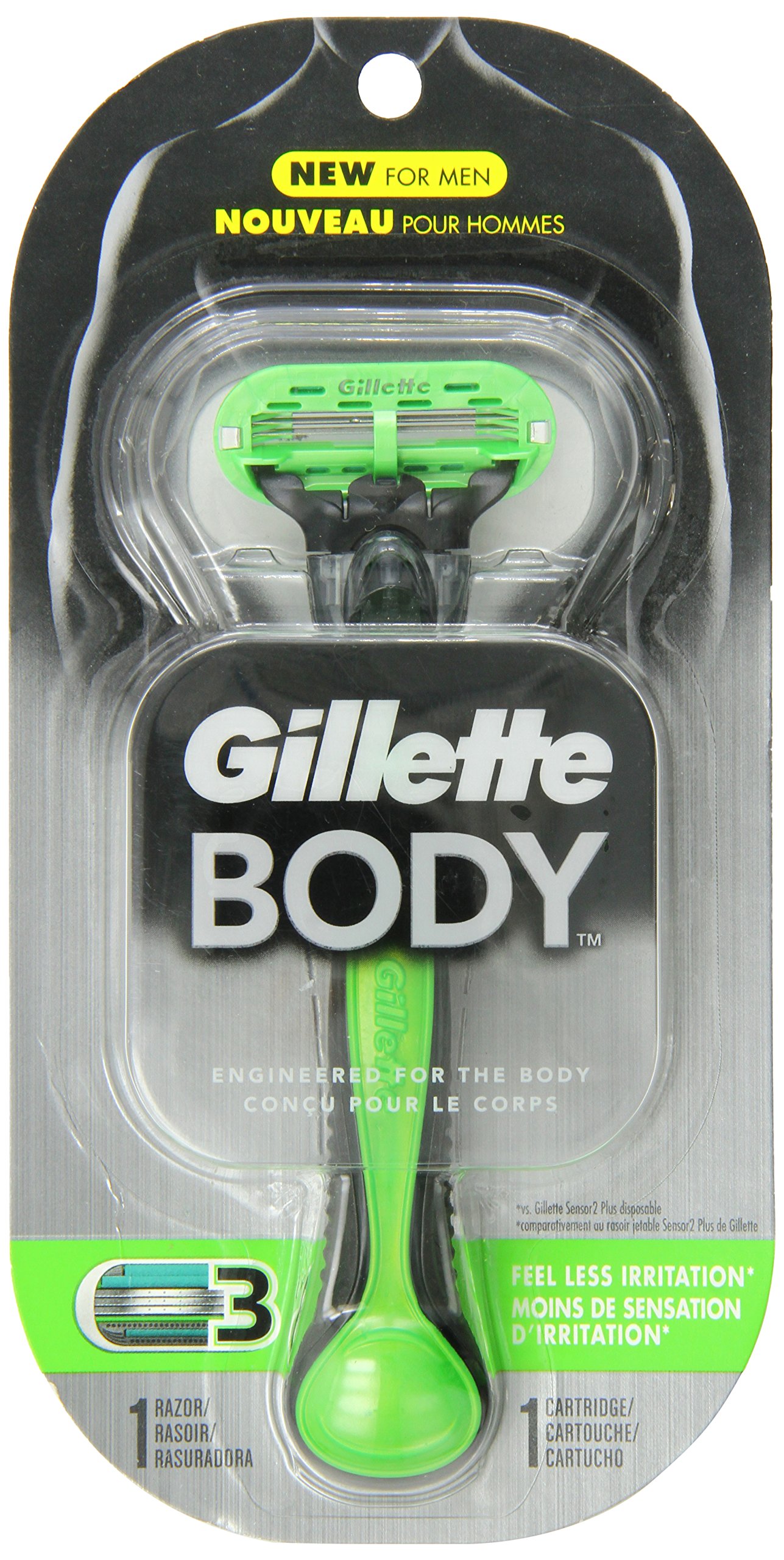 Foto 1 | Rastrillo Razor Gillette Body para Hombre - Venta Internacional