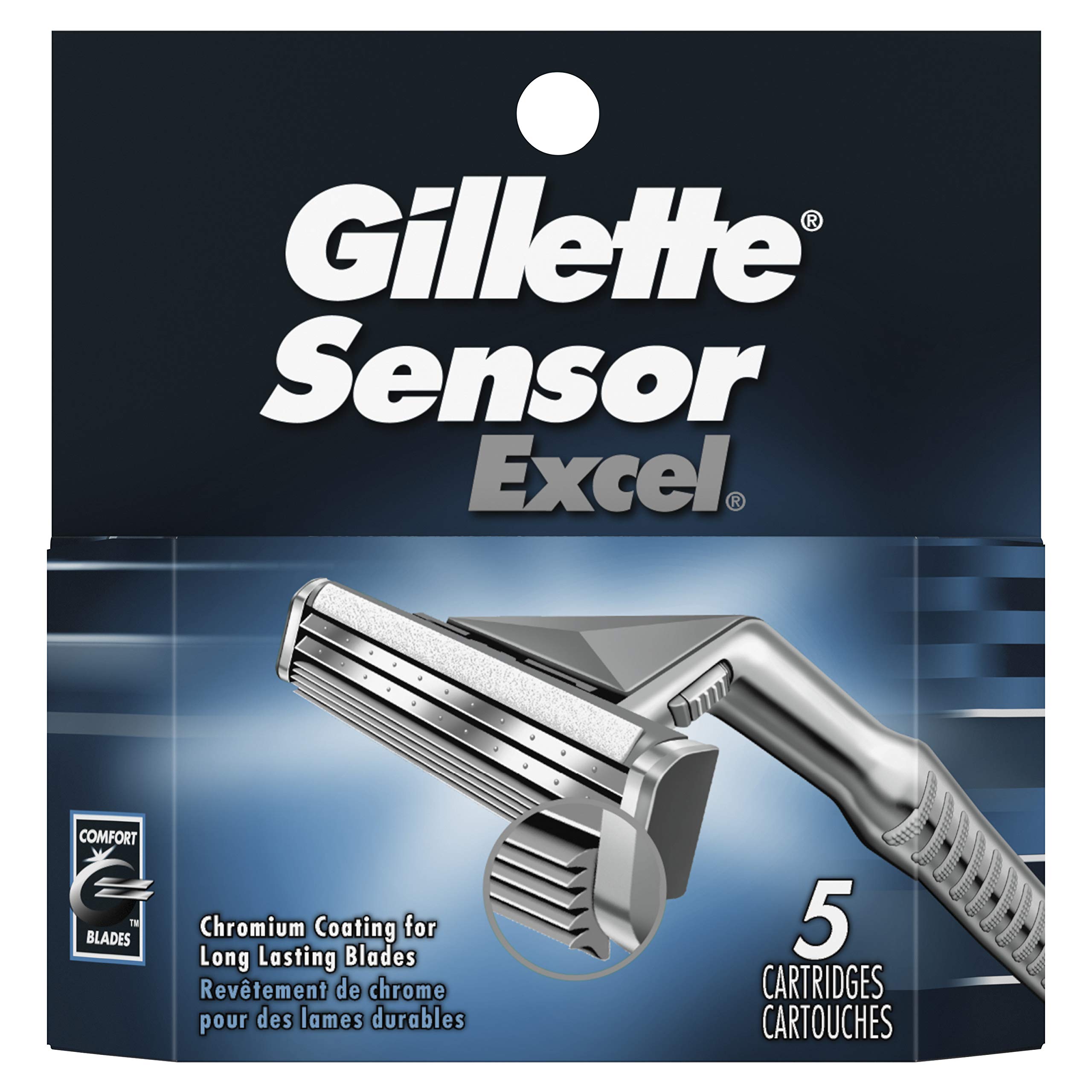 Cartuchos Gillette Sensor Excel De 10 Unidades Paquete de 2 - Venta Internacional