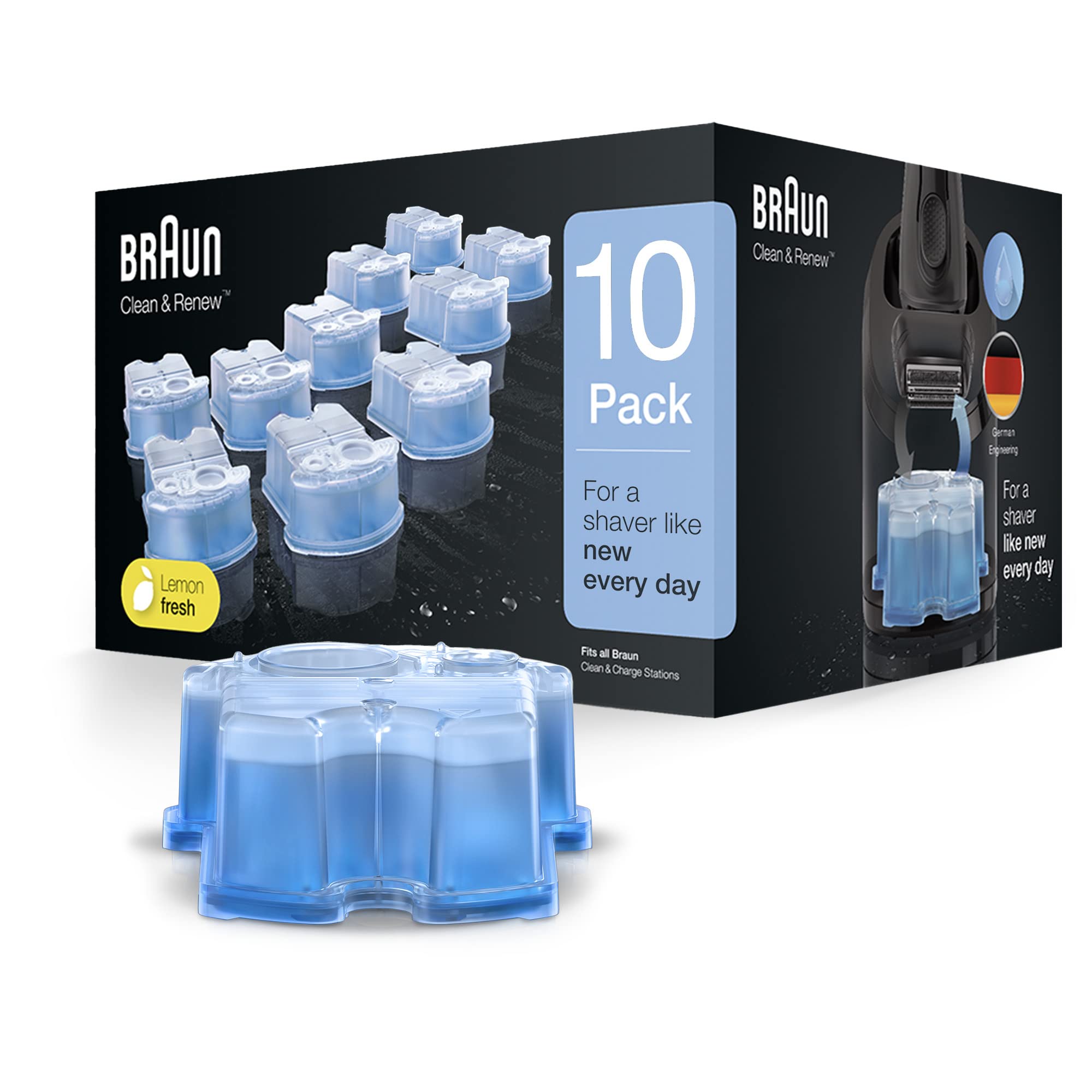 Foto 1 | Cartuchos de Recarga Braun Clean & Renew Ccr para Afeitadora X10 - Venta Internacional