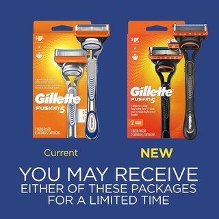 Foto 2 | Rasuradora Gillette Fusion5 para Hombre con Mango y 2 Recambios de Cuchillas - Venta Internacional