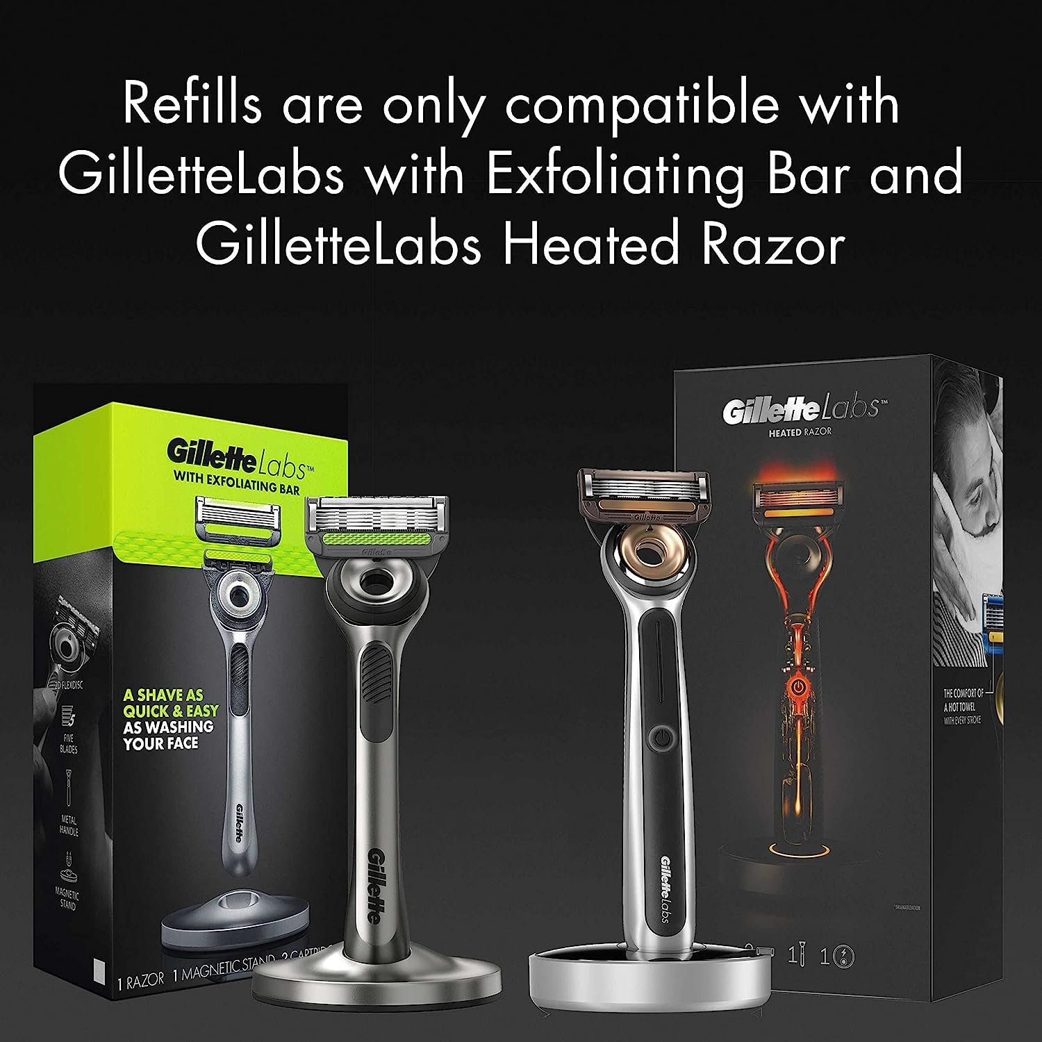 Foto 4 pulgar | Recambios Para Razor Blade, 4 Cartuchos Gillette Labs Para Hombre - Venta Internacional.