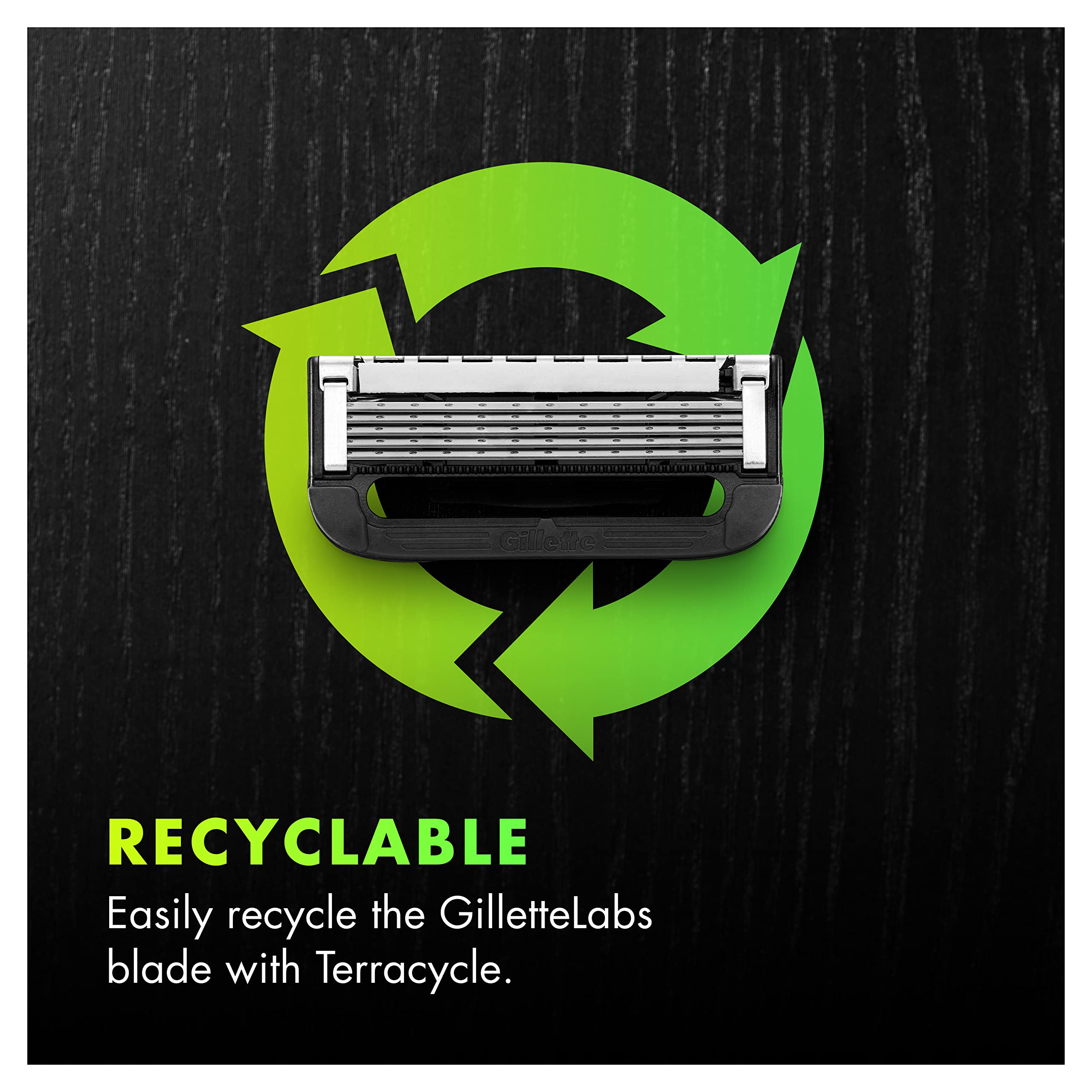 Foto 7 | Recambios Para Razor Blade, 4 Cartuchos Gillette Labs Para Hombre - Venta Internacional.
