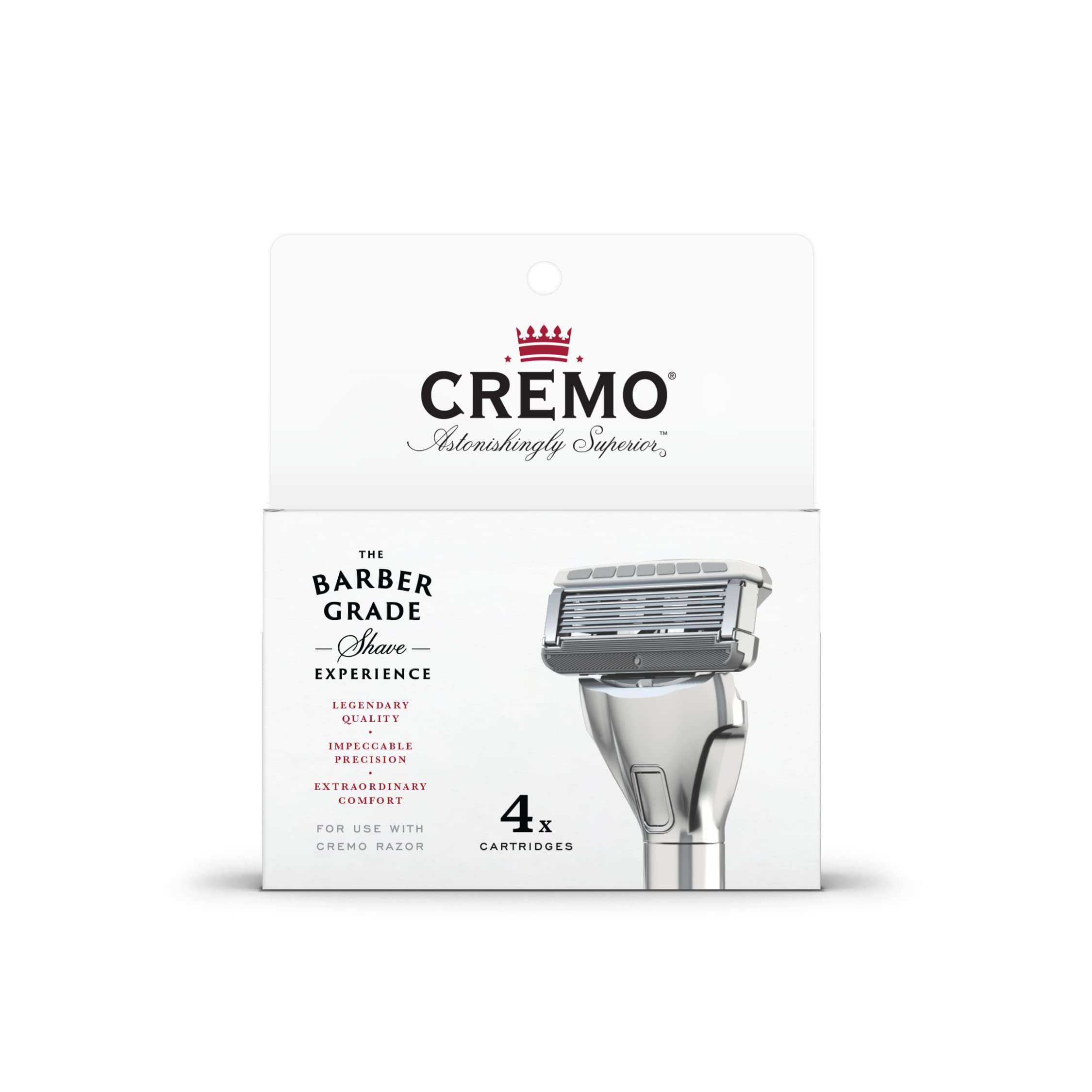 Recambios Para Maquinillas De Afeitar Cremo, Asombrosamente Superiores, 5 Hojas (paquete De 4) - Venta Internacional.