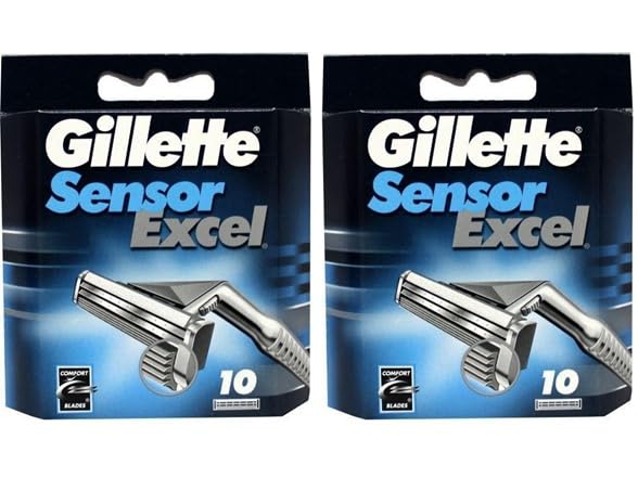 Foto 3 pulgar | Cartuchos Gillette Sensor Excel 2 Paquetes - Venta Internacional