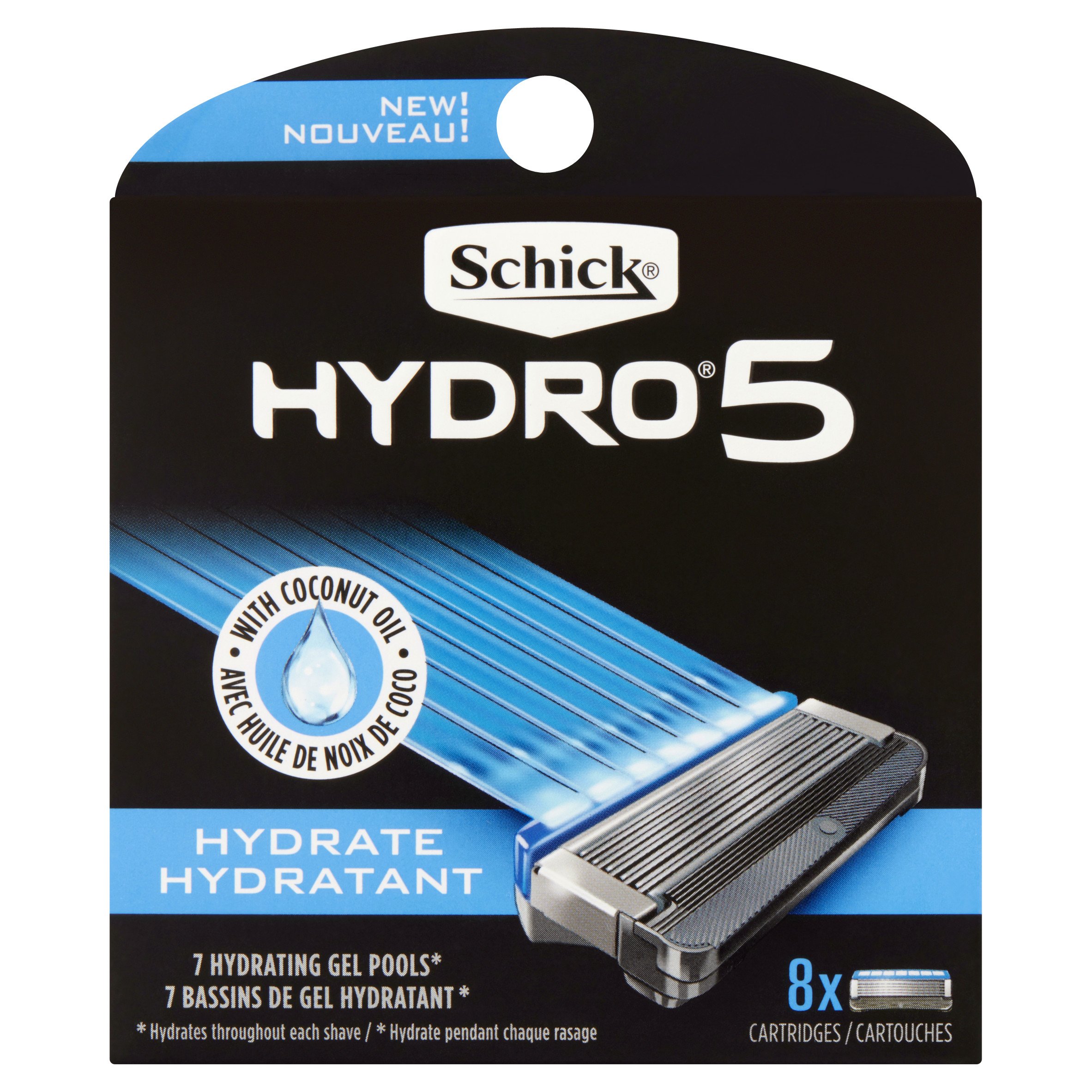 Recambios de Afeitar Schick Hydro 5 Sense Hydrate 8 Unidades - Venta Internacional