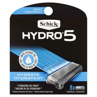 Foto 1 | Recambios de Afeitar Schick Hydro 5 Sense Hydrate 8 Unidades - Venta Internacional