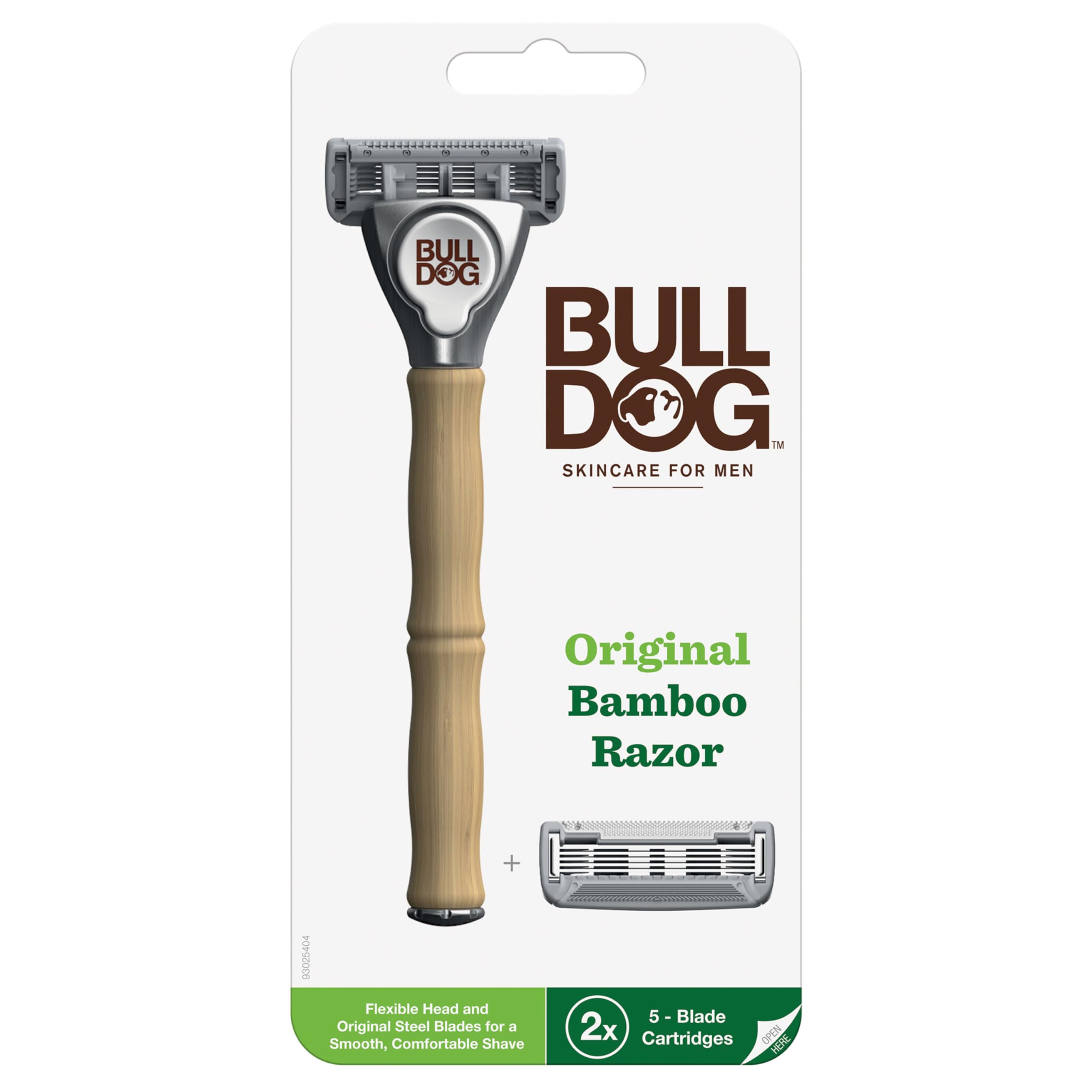 Razor Bulldog Original Bamboo Para Hombre, 2 Recambios - Venta Internacional.