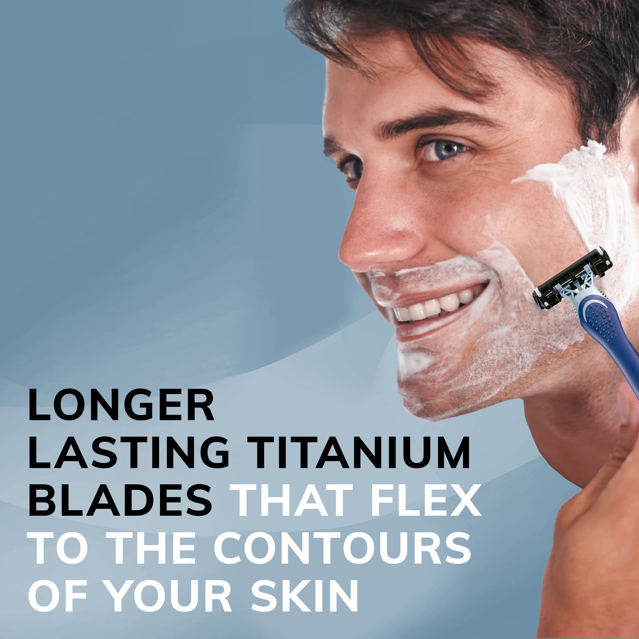 Foto 5 pulgar | Maquinillas De Afeitar Desechables Bic Flex 3 Titanium Para Hombre, 8 Piezas - Venta Internacional.