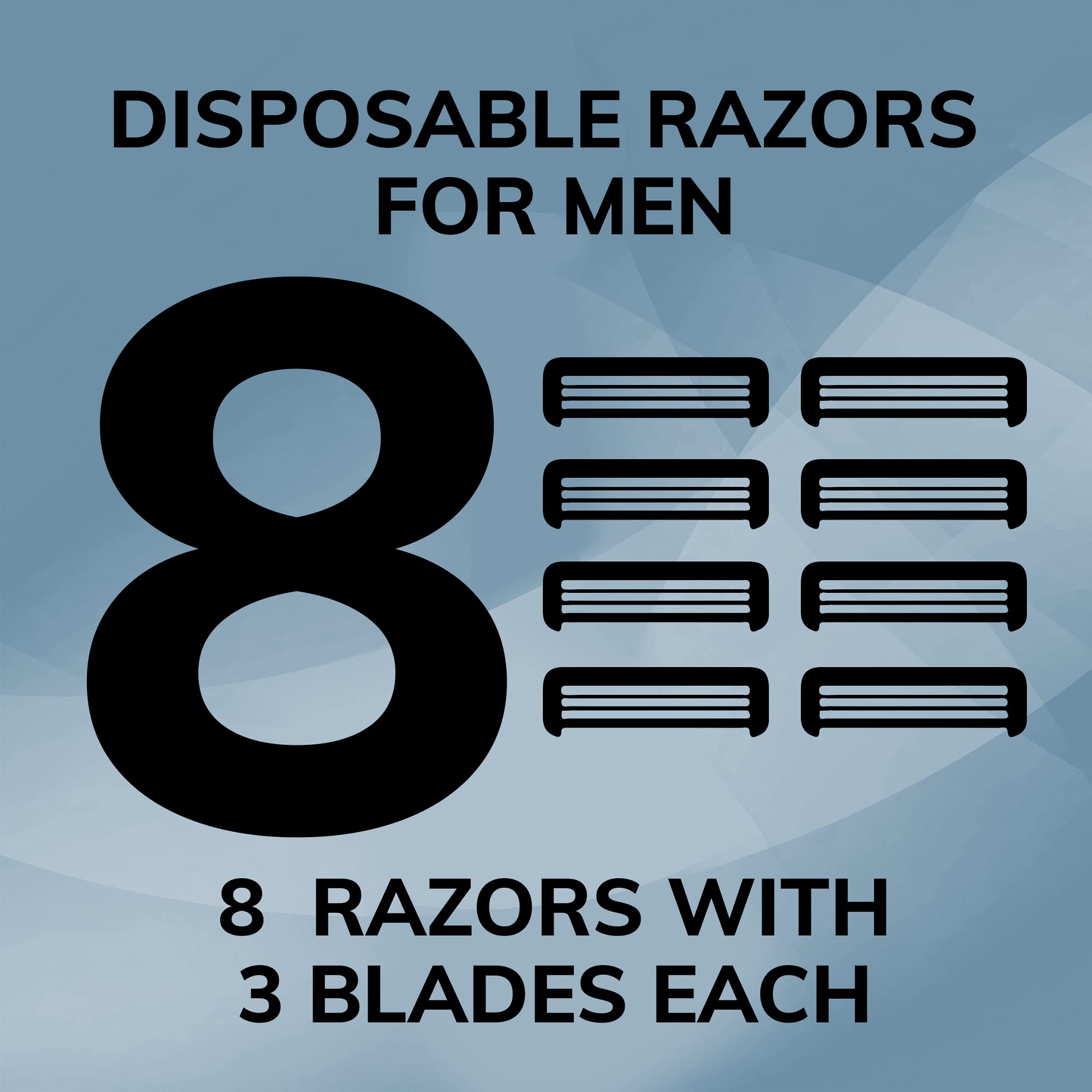 Foto 7 | Maquinillas De Afeitar Desechables Bic Flex 3 Titanium Para Hombre, 8 Piezas - Venta Internacional.