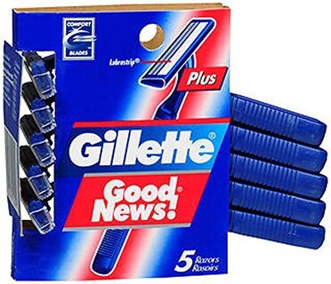 Foto 1 | Maquinilla De Afeitar Desechable Gillette Sensor2, 5 Cuchillas, Paquete De 3 - Venta Internacional.