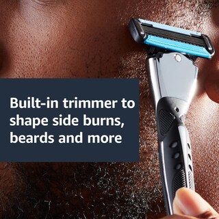 Foto 4 | Recambios Para Maquinillas De Afeitar Amazon Basics Motionsphere De 5 Cuchillas Para Hombre X8 - Venta Internacional.