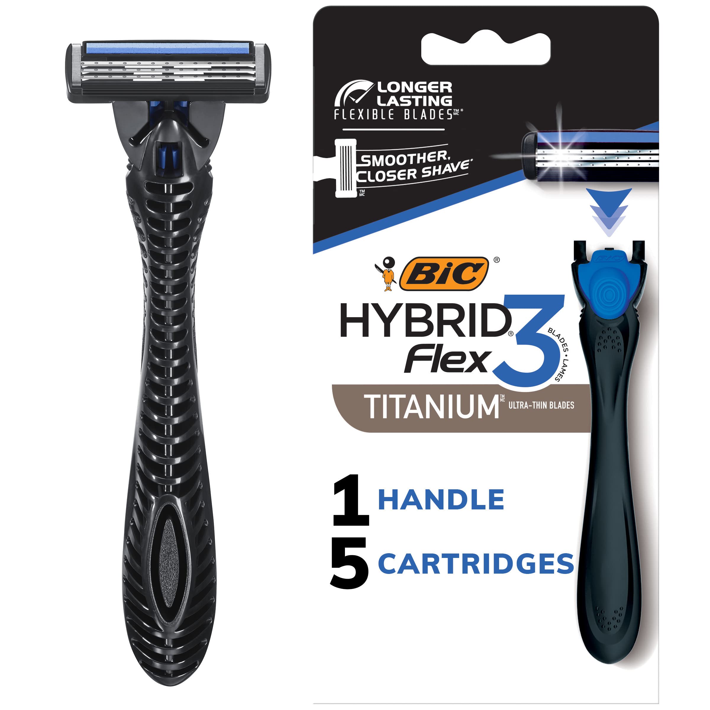 Foto 2 pulgar | Maquinillas De Afeitar Desechables Bic Flex 3 Hybrid Para Hombre, 6 Piezas - Venta Internacional.