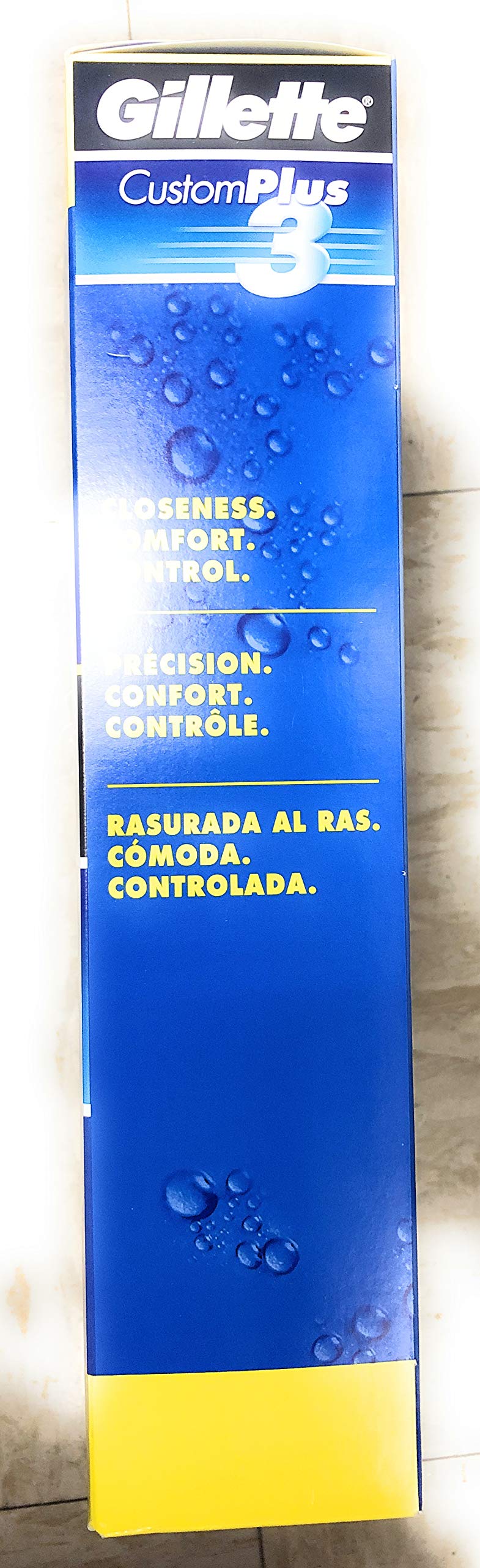 Foto 2 | Maquinillas De Afeitar Desechables Gillette Custom Plus3, 36 Unidades - Venta Internacional.