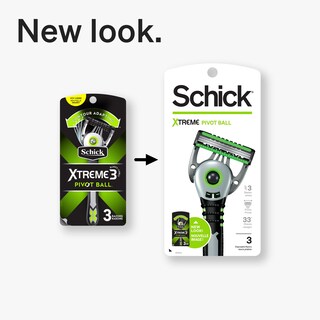 Foto 2 | Pelota Giratoria Desechable Razor Schick Xtreme Para Hombre, 3 Unidades - Venta Internacional.