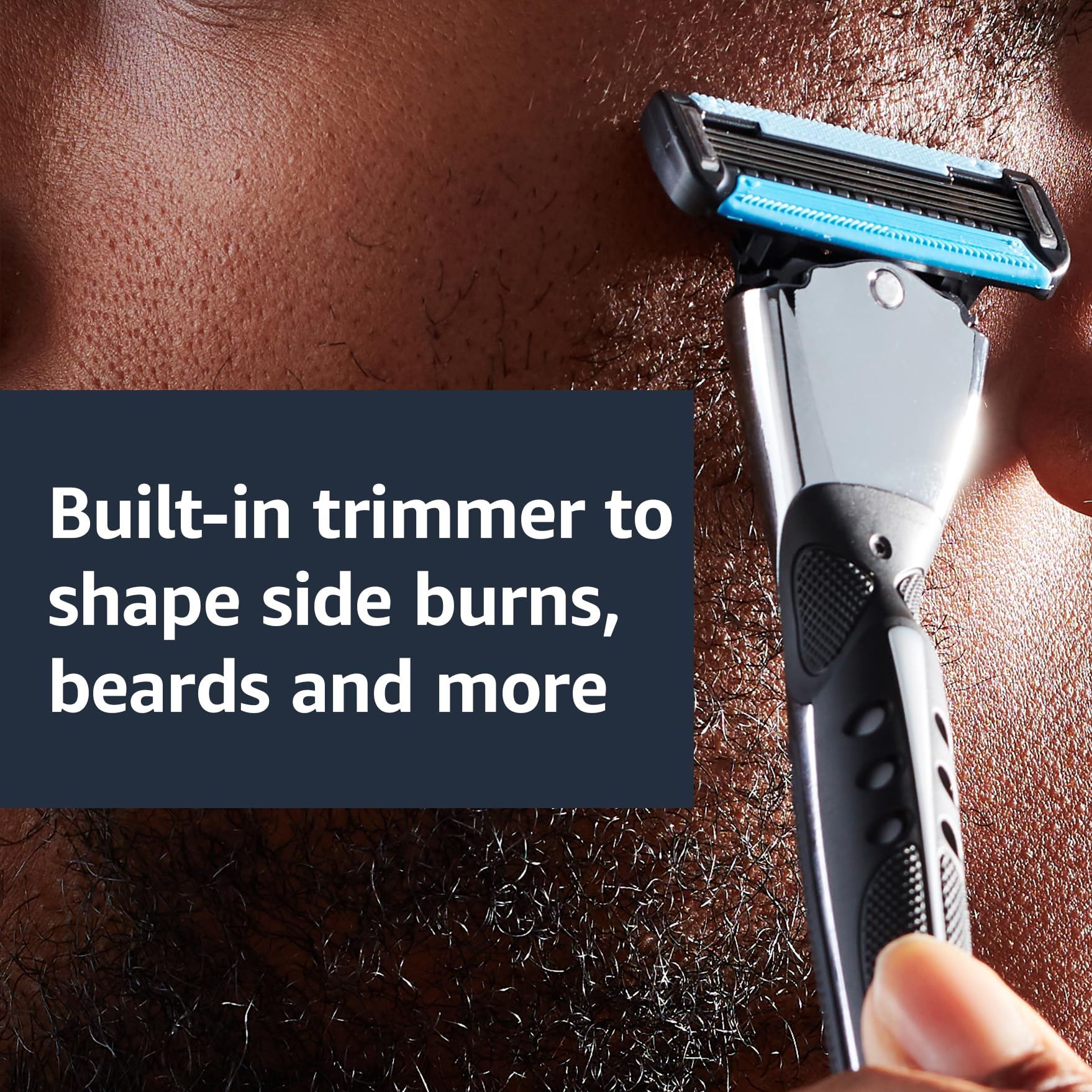 Foto 5 | Recambios De Afeitar Amazon Basics De 5 Hojas Para Hombre, 12 Cartuchos - Venta Internacional.