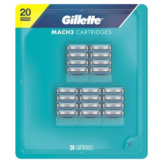 Foto 1 | Cartuchos Gillette Mach3, 20 Unidades - Venta Internacional.