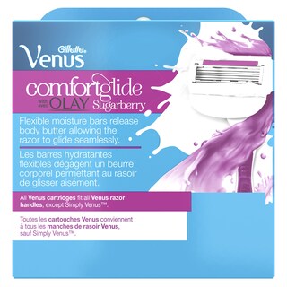 Foto 2 | Recambios Para Cuchillas De Afeitar Gillette Venus Comfortglide Con Olay X6 - Venta Internacional.