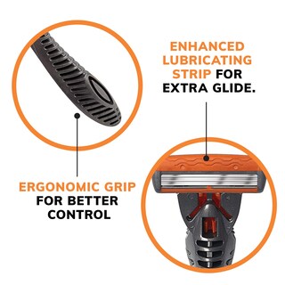 Foto 5 | Razor Bic Comfort 3 Recargable De Tres Hojas Para Hombre, 7 Piezas - Venta Internacional.